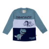 Guinda-Polera bebé Dinobot color petróleo opaco