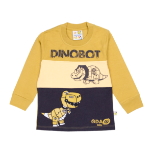 Guinda-Polera bebé Dinobot color verde