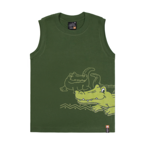 Guinda - Solera cocodrilo para niños en color verde militar