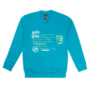 Guinda - Polera manga larga color entero en color verde esmeralda