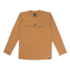 Guinda - Polera manga larga color entero color camel