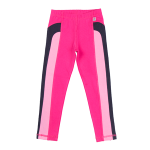 Calza combinada de colores mod1 Guinda color fucsia