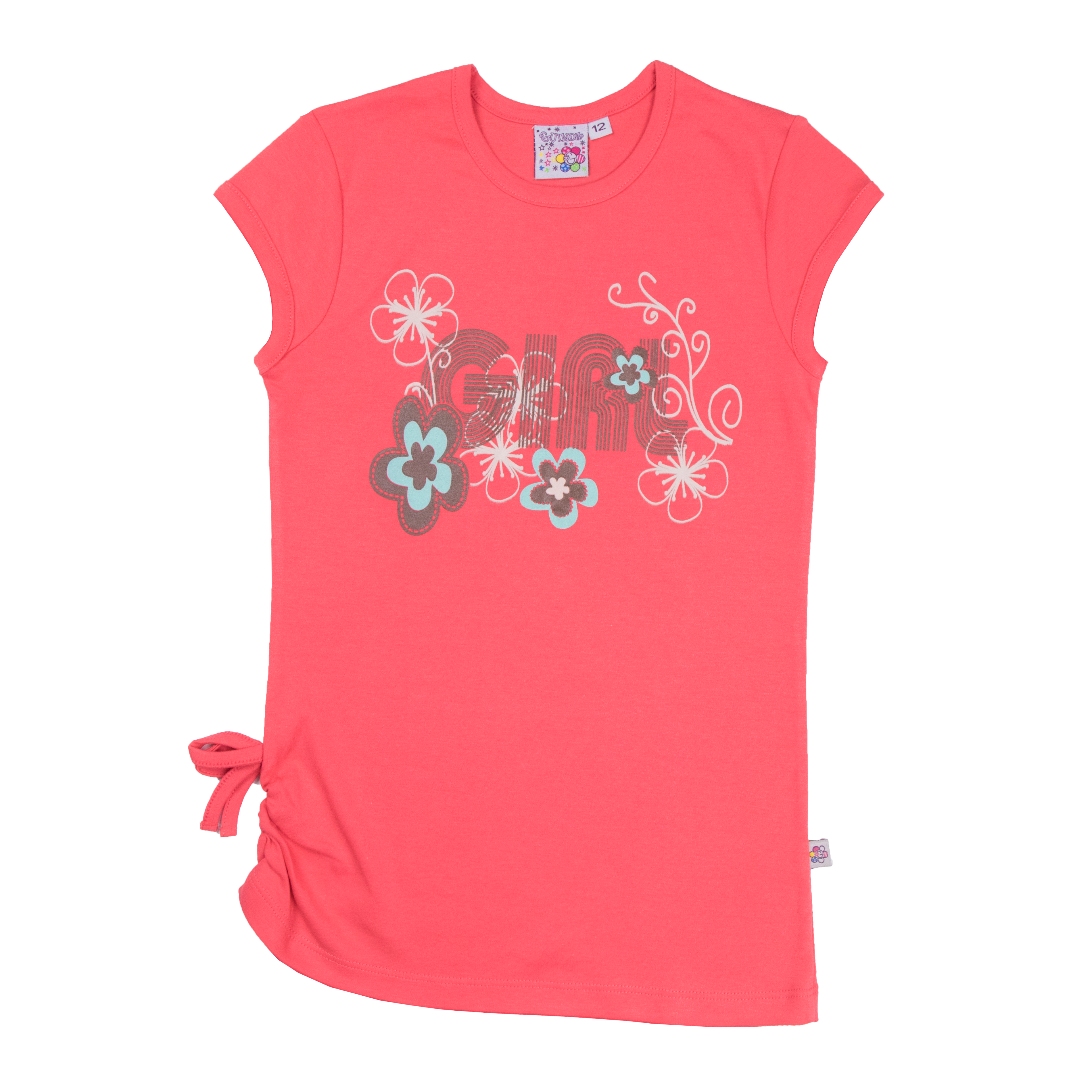 Guinda - Polera manga corta Girl color melón